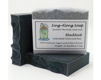 ACTIVATED CHARCOAL Soap, Acne Soap, Vegan Soap, Essential Oil Scented Soap, Natural Soap, Soap Made in the USA
