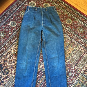 Vintage 70s Aero by PULSE Womens Jeans Union Made in Canada Talon Zipper RARE