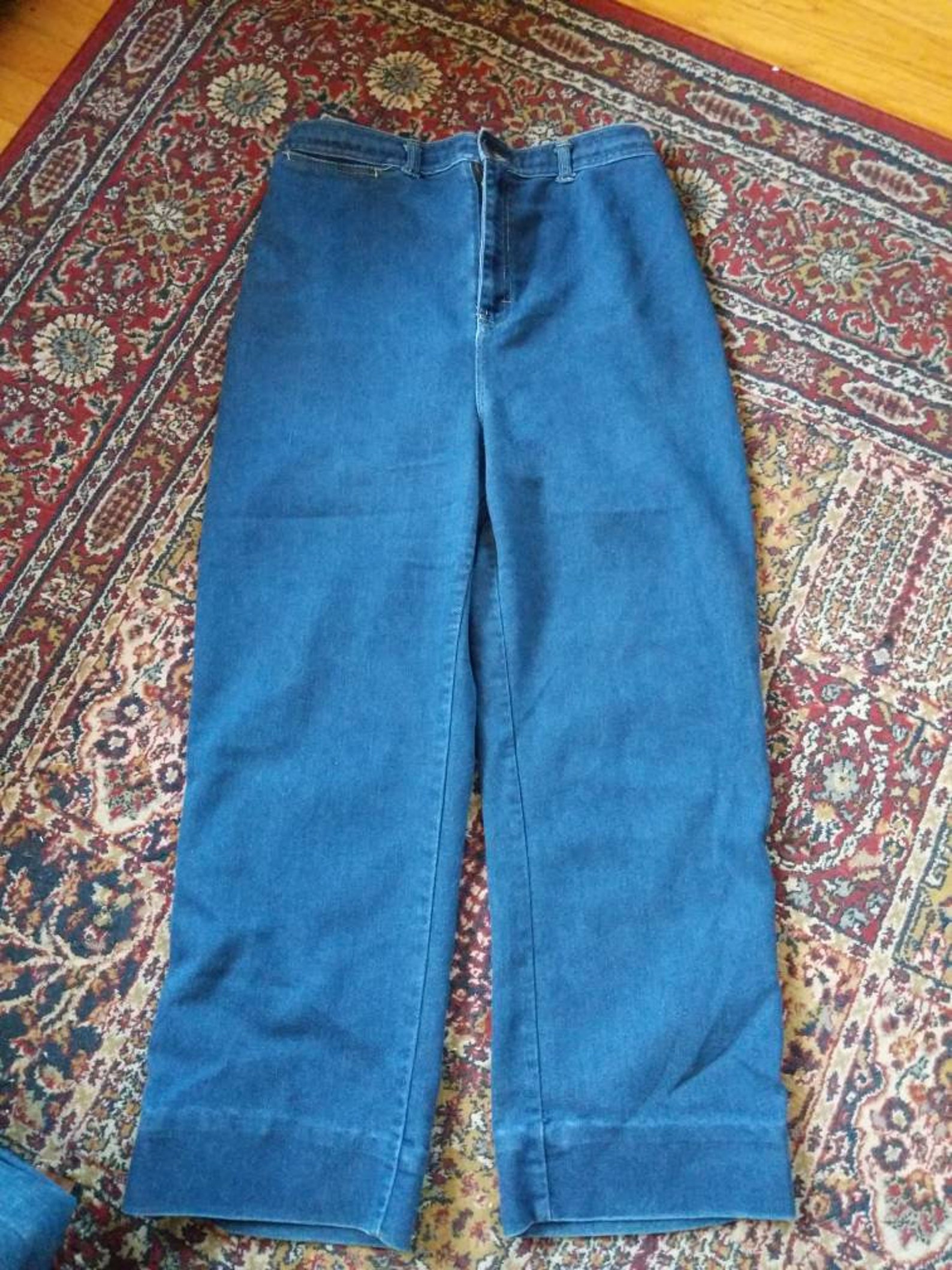 Sweet Orr Vintage 70s Elastic Waist Denim Jeans Size 36 | Etsy