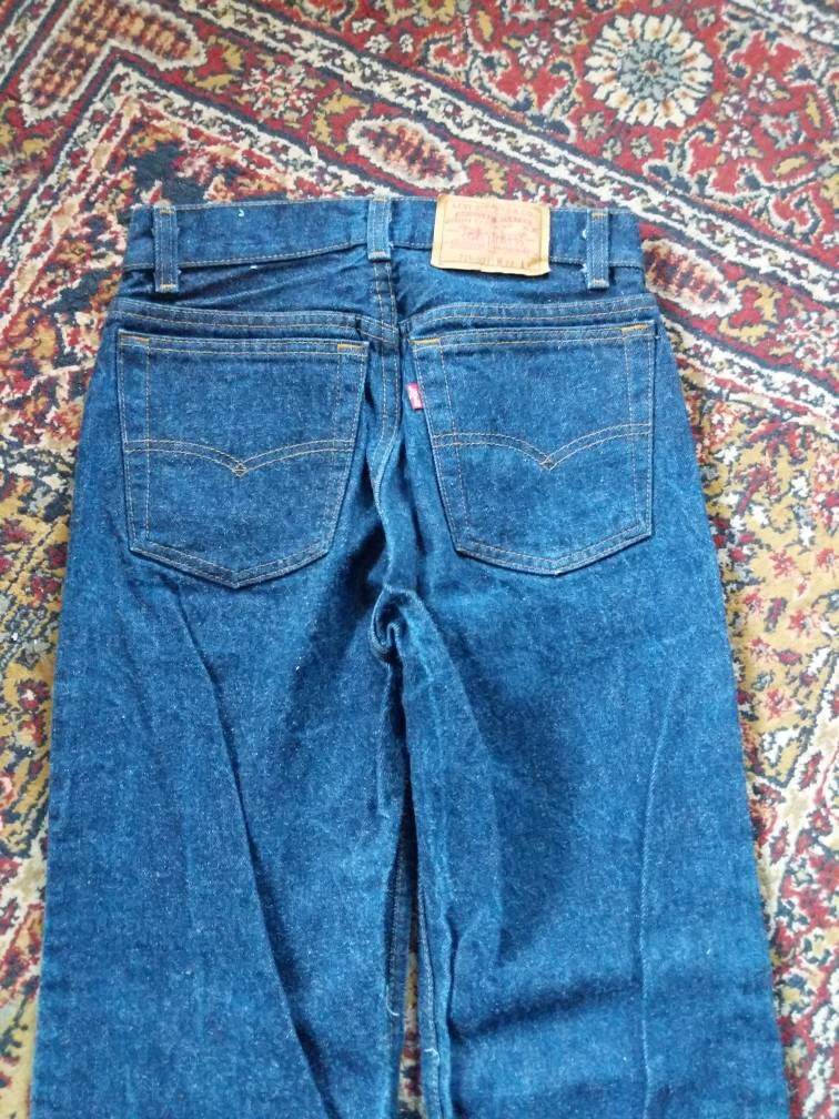 Vintage Levi's 701 Jeans 80s W27 USA Made - Etsy