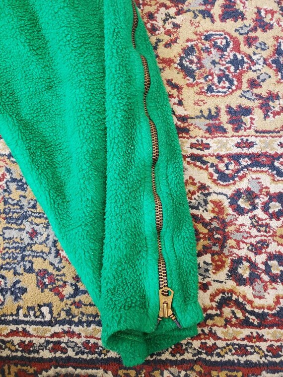 Vintage 50s Wilson Sporting Goods Green Fleece Sw… - image 10