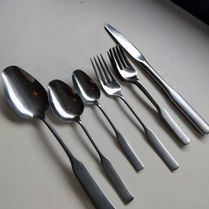 Oneida Antares 9 piece lot Stainless Steel Flatware USA