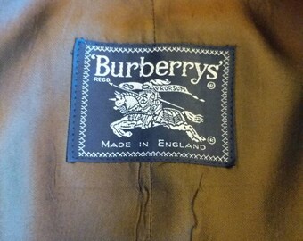 Vintage 80s Burberrys Prorsum Irish Tweed Coat Belted Size 12 - Etsy