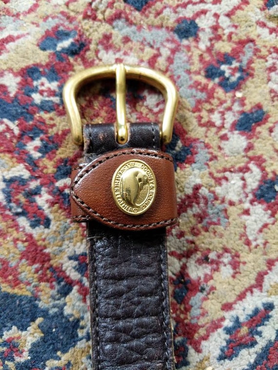 Vintage Dooney and Bourke All Weather Leather Belt