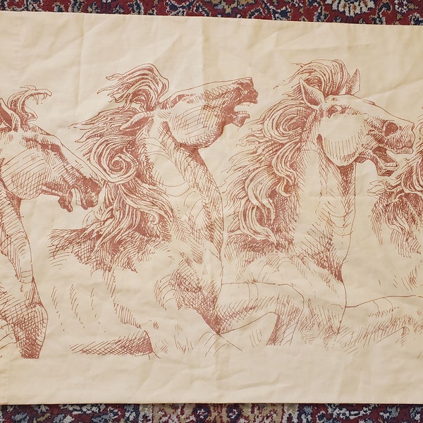 Twin Horse Sheet Set Etsy