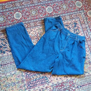 Vintage Levi&#39;s Strauss & Co 80s 90s Orange Tab High Waist Jeans Size 12