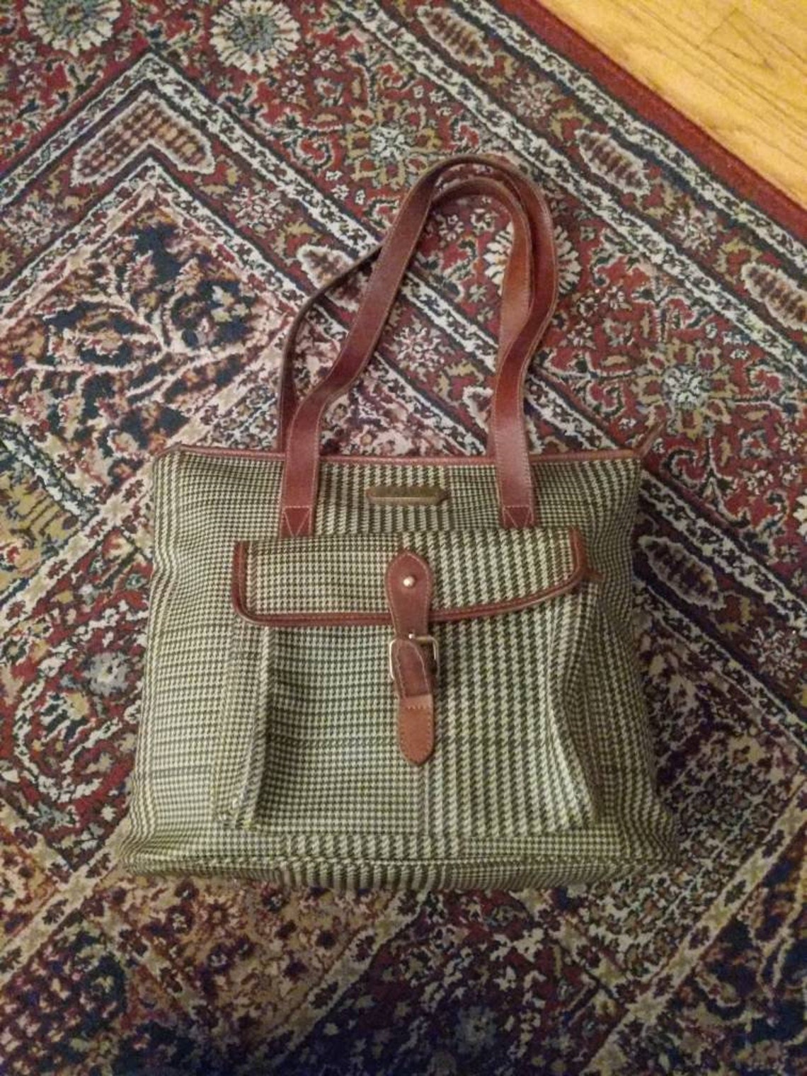 Vintage Ralph Lauren Plaid Purse