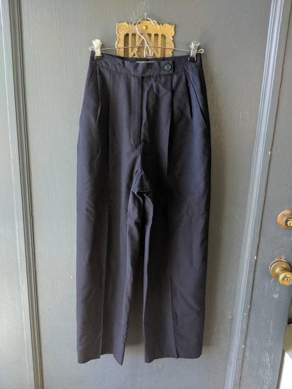 Issey Miyake 90S Thick Wool Slacks Pants Black | eBay