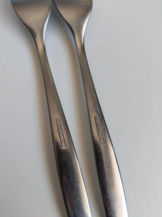 Vintage WMF Cromargan Germany FRANKFURT Pastry Forks Set of Two - Etsy