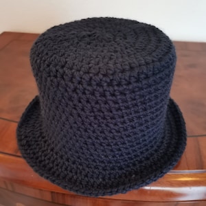 Klohut -Klohütchen toilet paper hat fun item in black