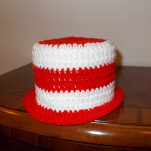 Toilet hat toilet paper hat in red/white