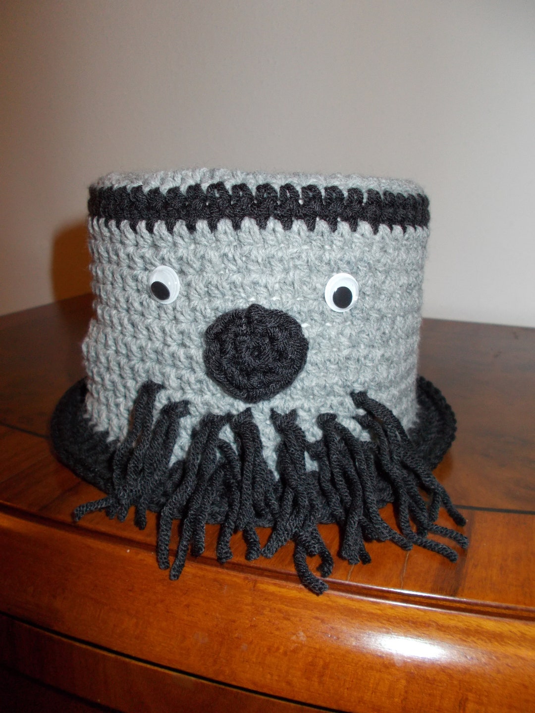 Klohut toilet Hat Toilet Paper Hat Gray Bartolos - Etsy