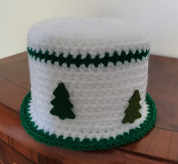 Cappello da toilette di Natale Cappello di carta igienica