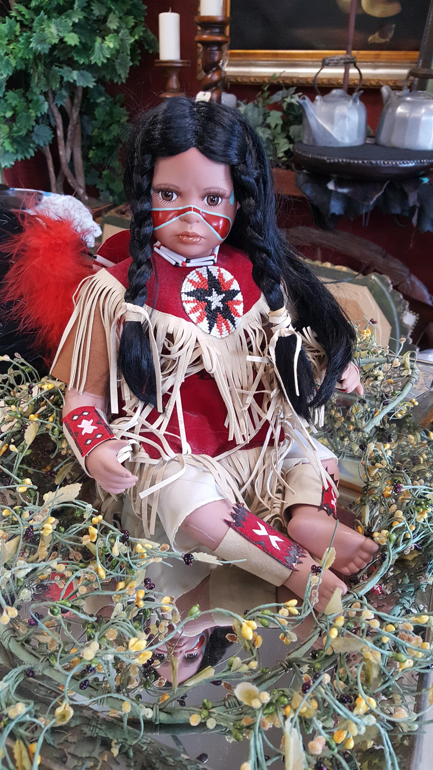 timeless limited edition indian doll