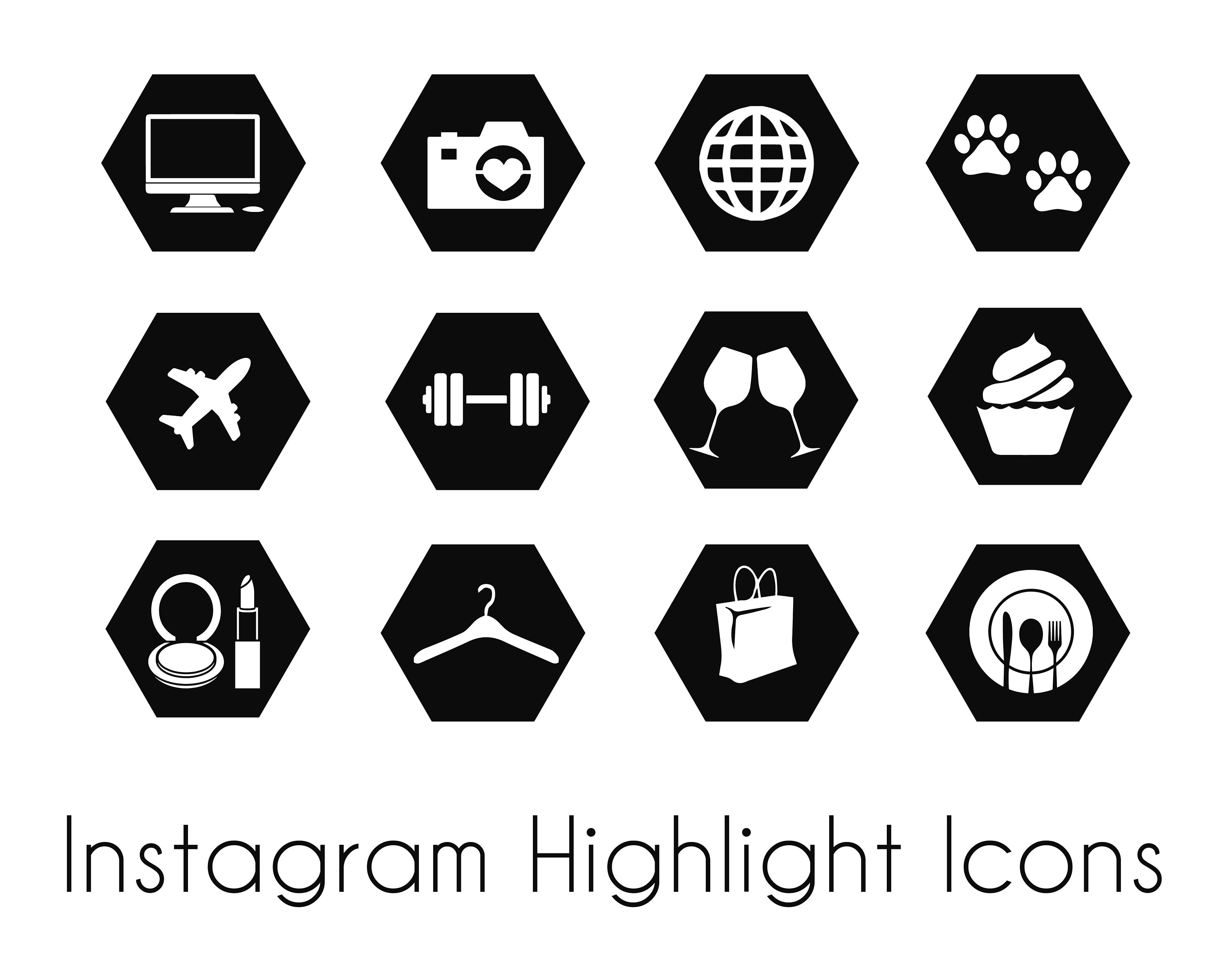 Instagram Highlights Symbols