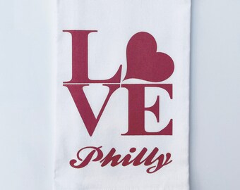 Love Philly Tea Towel