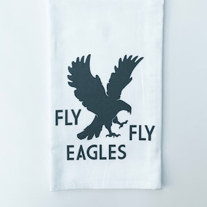 Fly Eagles Fly Tea Towel