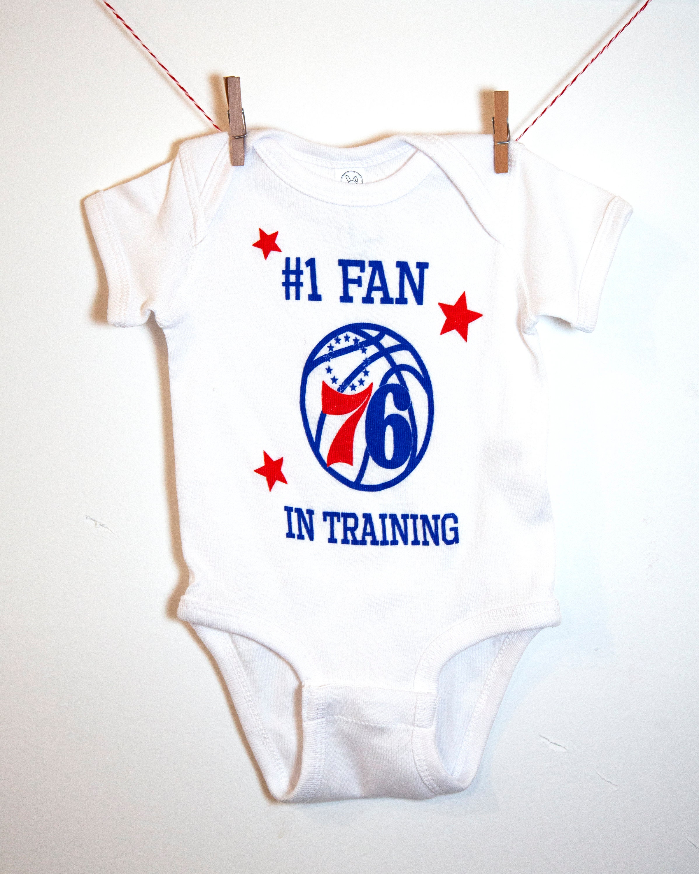 Philadelphia 76ers Infant Bodysuit - Rookbrand