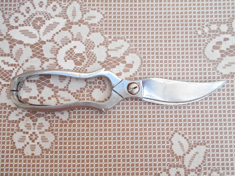 Vintage French poultry scissors