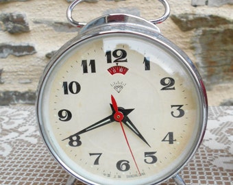Vintage mechanical alarm clock,