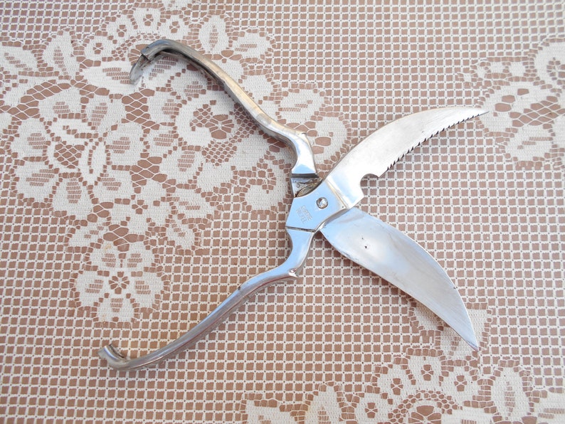 Vintage French poultry scissors