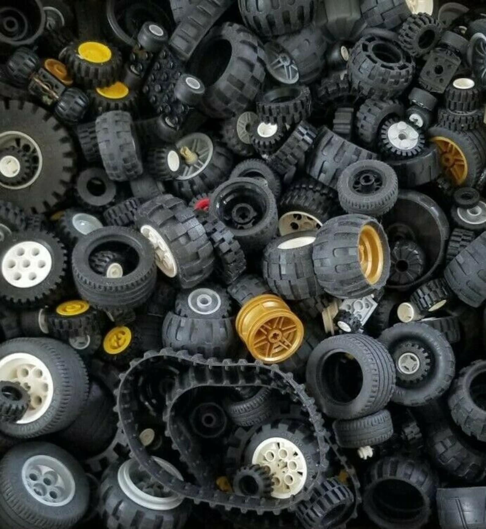 Lego Tires Wheels Technic Pieces Bulk Lot Choose Size Legos Etsy