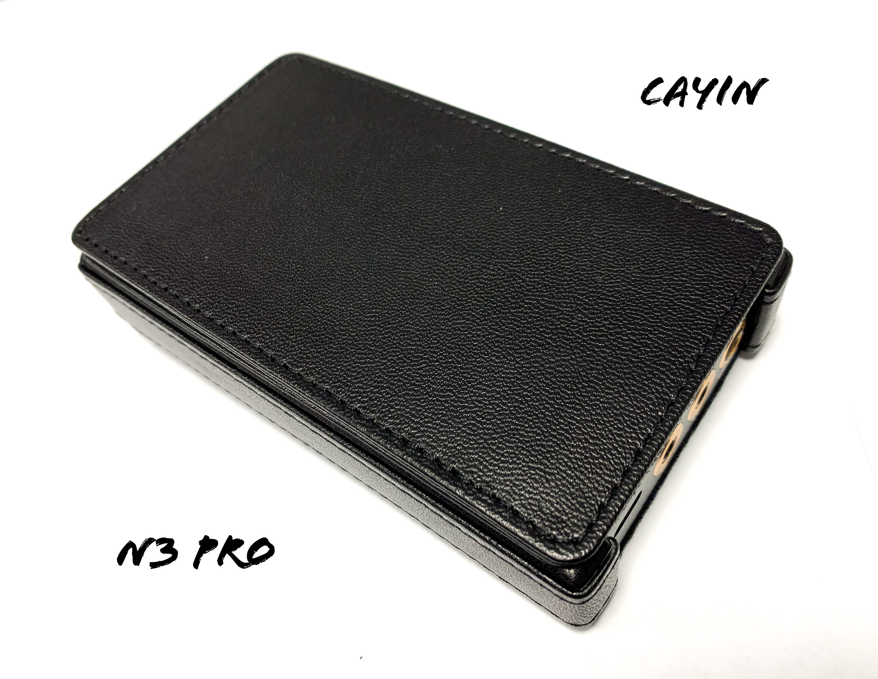 Cayin N3pro ケース、箱付き 美品 Cayin N3pro Pu Leather Case Emerald Green - Mp3 Players