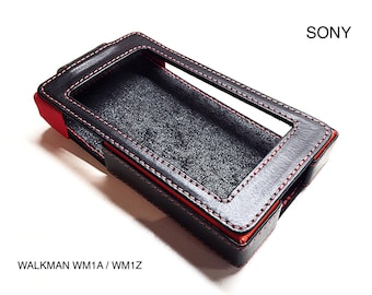 Sony Walkman NW-WM1A / WM1Z leather case