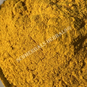 Turmeric, Curcuma longa, All Natural &quot;Common Turmeric&quot; Rhizome Powder ~ Schmerbals Herbals®