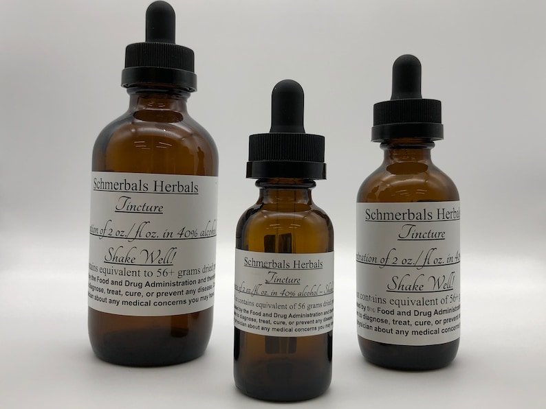 2X Wormwood Tincture / Liquid Extract, Artemisia absinthium, for Sale from Schmerbals Herbals®
