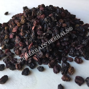 Elderberry, Sambucus nigra, All Natural Whole Berries ~ Schmerbals Herbals®
