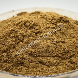 All Natural Akuamma Seed 100:1 Powdered Extract, Picralima nitida, for Sale from Schmerbals Herbals