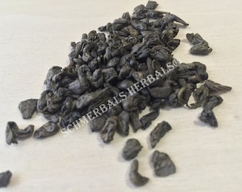 Tea, Camellia sinensis, Green, Gunpowder Rolled Leaf Tea~ Schmerbals Herbals®