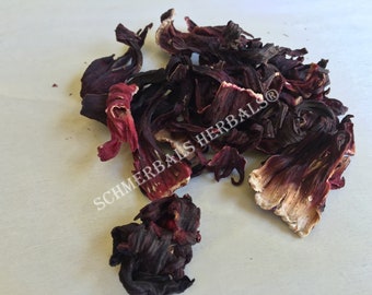 Hibiscus, Hibiscus sabdariffa, Flower Petals ~ Schmerbals Herbals®