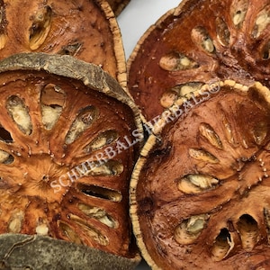 Bael Fruit, Aegle marmelos, All Natural Fruit Slices ~ Schmerbals Herbals®