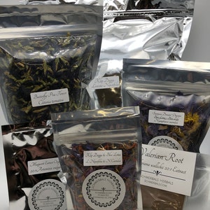 Schmerbals Herbals Packaging for Dried Herbs. Extracts, Resins, and Powders