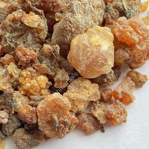 Myrrh Gum, Commiphora molmol, First Cut Pieces ~ Schmerbals Herbals®
