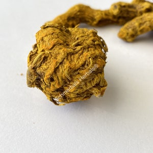 All Natural Common Turmeric Rhizome Pieces, Curcuma longa for sale from Schmerbals Herbals