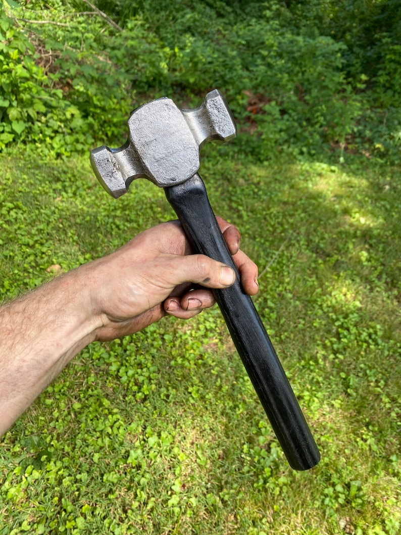Hand Forged 2 Pound Rounding Hammer - Etsy
