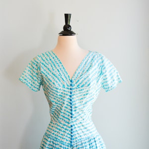 Vintage 1950&#39;s Party Dress by R&K Originals/waist 26&quot;