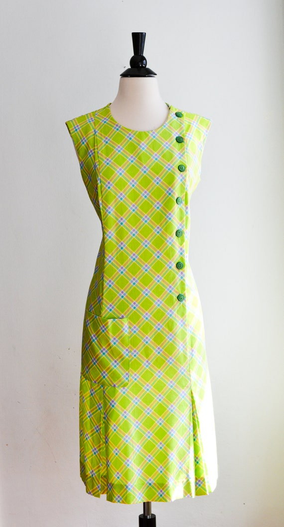 1960's Shift Dress by Bill Sims/Bust 38"