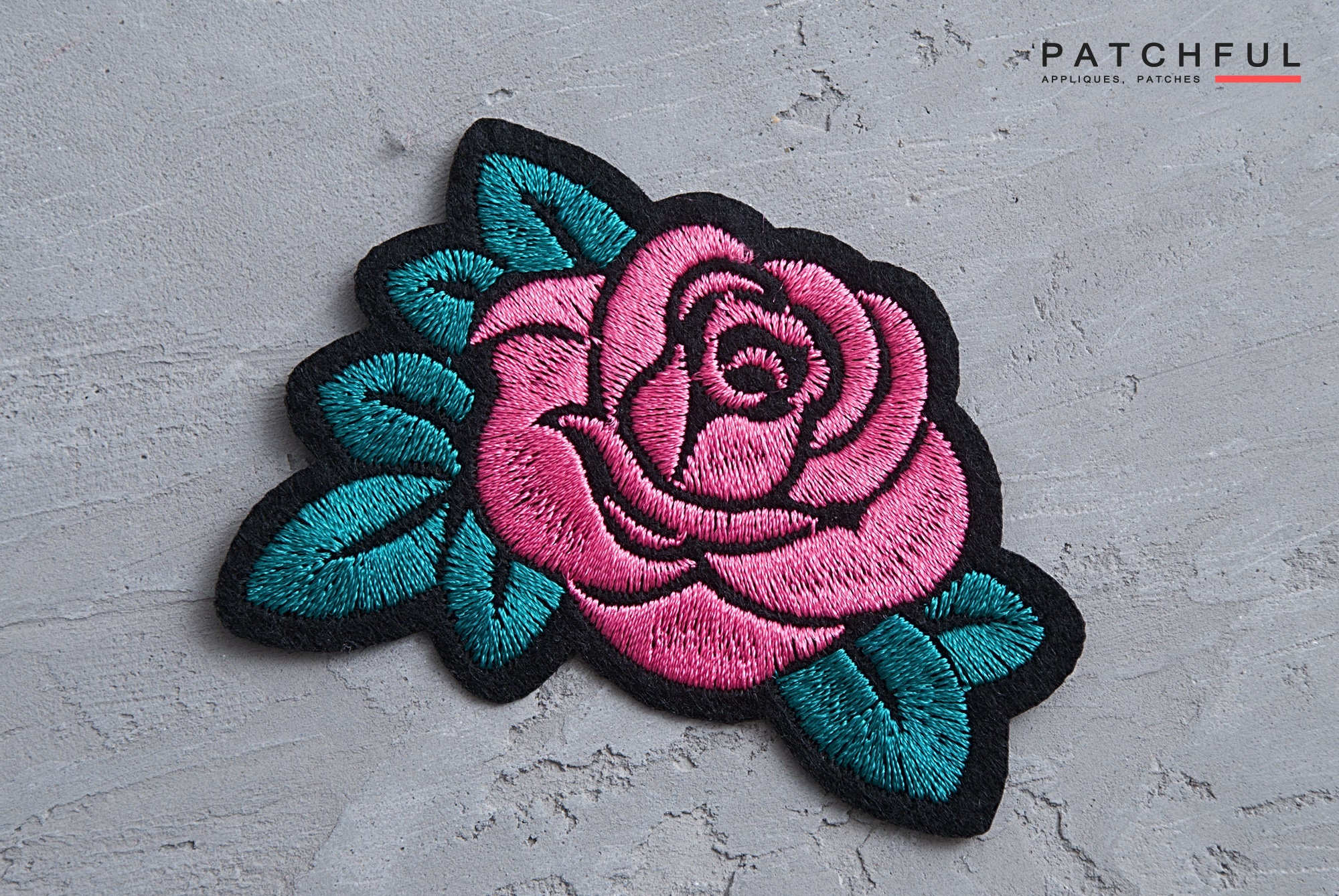 【GRAVER】Street rainbow flower embroidered half zip up Designer fashion, Seoul-fully created | W Concept