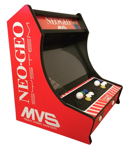 Neo Geo Mvs Bartop Arcade 1300 Games Etsy