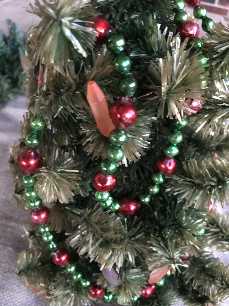 12 Beads Mercury Glass Christmas 