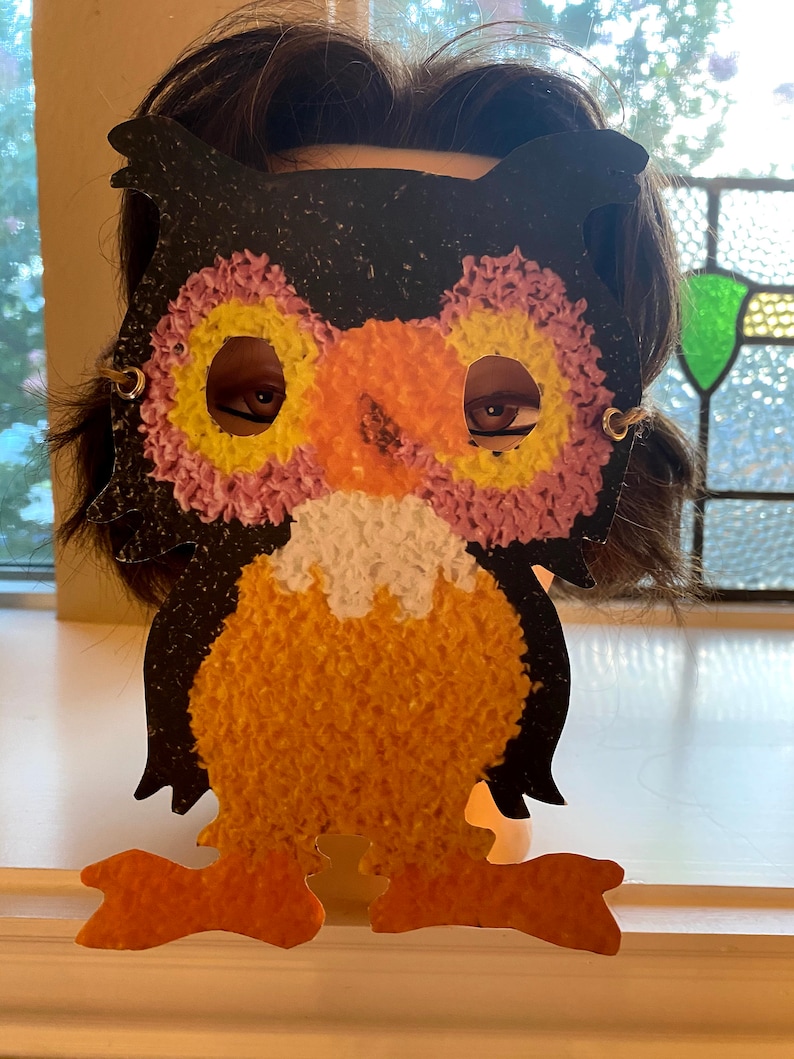 Vintage Style Owls Cardstock Paper Halloween MASK Costume Masquerade Party Accessory,Dress Up,Decoration,Party Favor Adult /& Kid