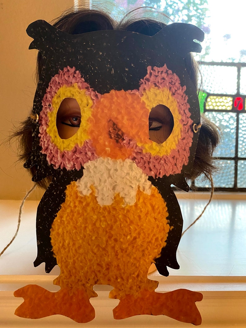 Vintage Style Owls Cardstock Paper Halloween MASK Costume Masquerade Party Accessory,Dress Up,Decoration,Party Favor Adult /& Kid