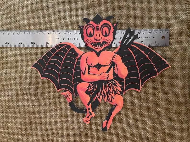 Sizes up to 14 Vintage Style Art Deco Flying Devil With Etsy