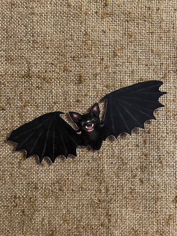 Motif De Chauve-souris Noir Suspendu Isolé Sur Fond Blanc | Vecteur Premium