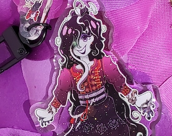 Laudna Charm / Dungeons & Dragons DnD Critical Role Matilda Bradbury Bells Hells Acrylic Charm