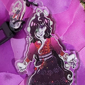 Laudna Charm | Dungeons & Dragons DnD Critical Role Matilda Bradbury Bells Hells Acrylic Charm